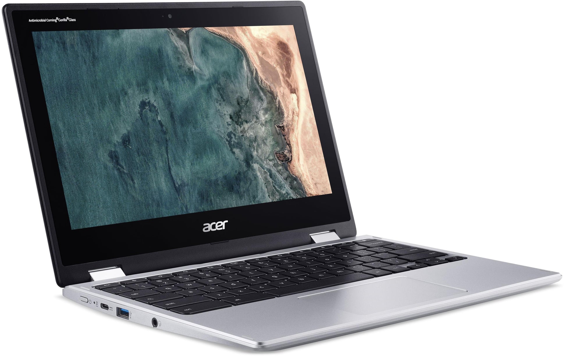 Acer Chromebook Spin 314 (Intel Core i3‑N305, 14" WUXGA Touch, 8 GB, 128 GB SSD, Silber) – Chrome OS