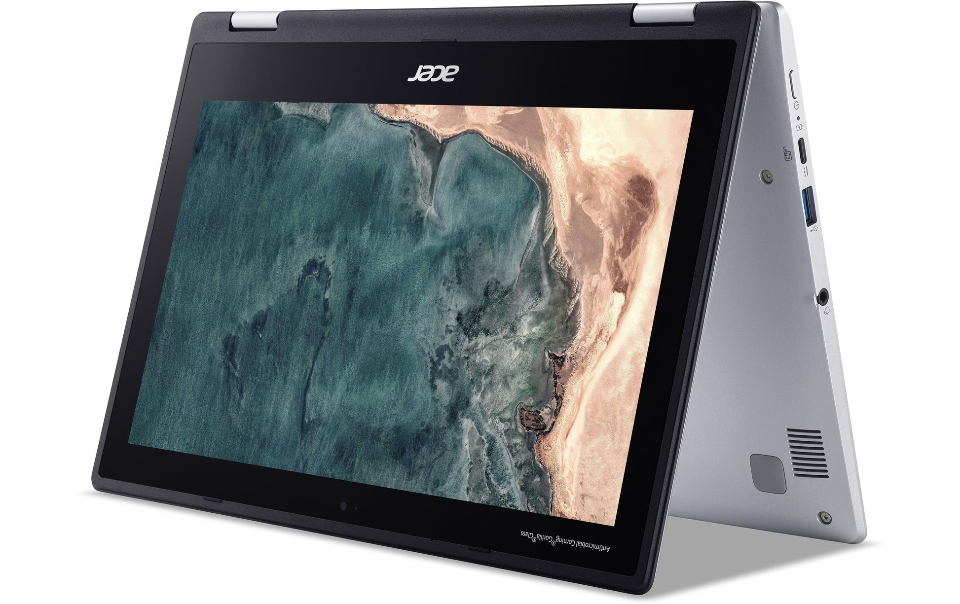 Acer Chromebook Spin 314 (Intel Core i3‑N305, 14" WUXGA Touch, 8 GB, 128 GB SSD, Silber) – Chrome OS