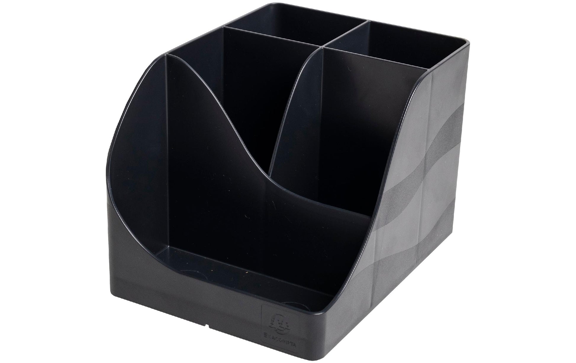 Exacompta Multiköcher – Kunststoff, schwarz, 109 × 119 mm
