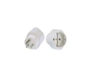 Bachmann Reiseadapter NEMA 5-15 (USA) zu Typ F – 3-polig, 15 A, 125 V – für USA/Kanada/Japan