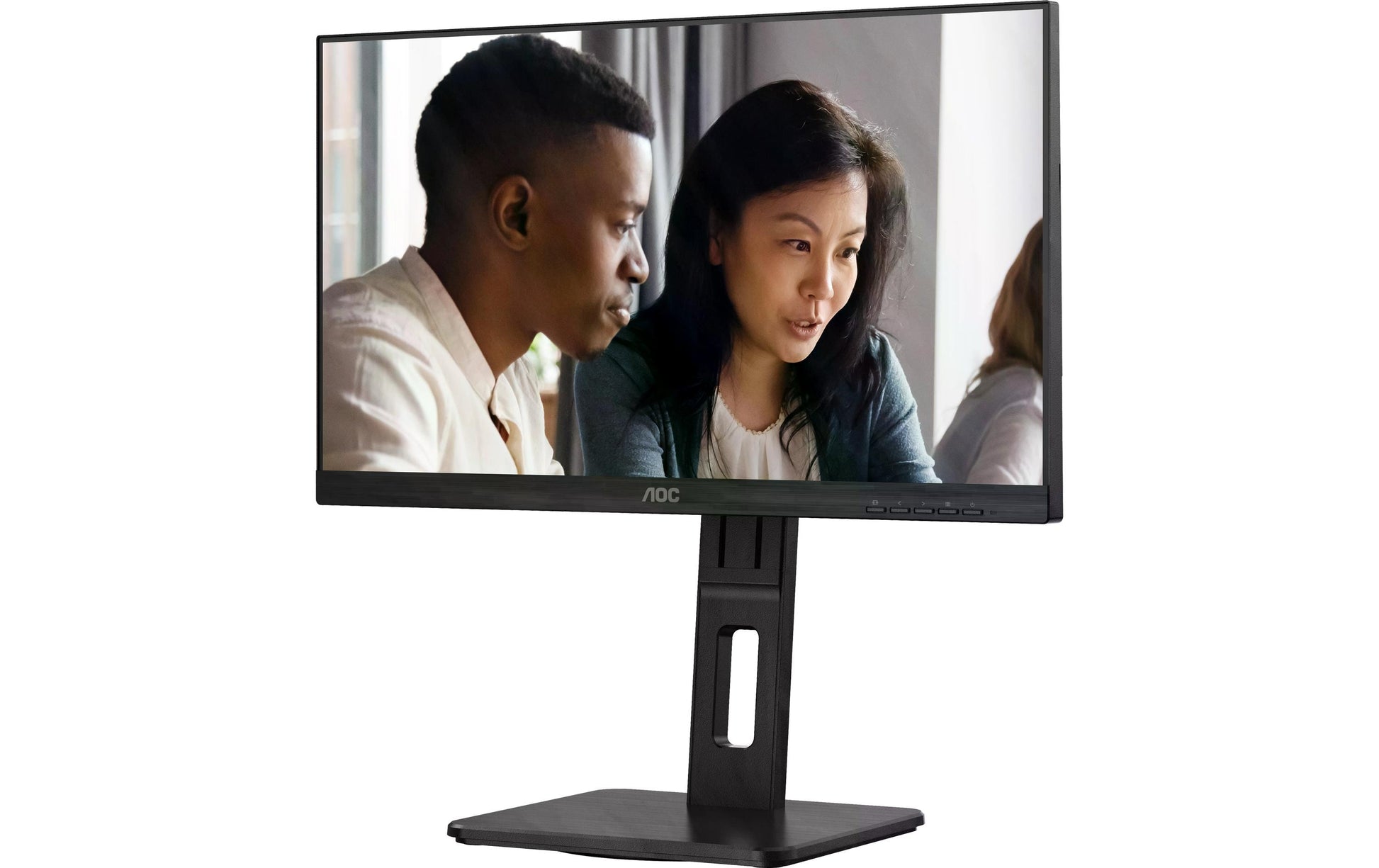 AOC 22E2UMF – Monitor, 21,5" 1920 × 1080 (Full HD), VA, 75 Hz, 250 cd/m², VESA 100 × 100, Schwarz