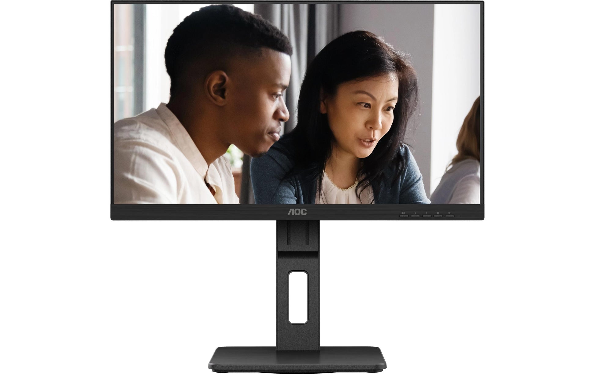 AOC 22E2UMF – Monitor, 21,5" 1920 × 1080 (Full HD), VA, 75 Hz, 250 cd/m², VESA 100 × 100, Schwarz