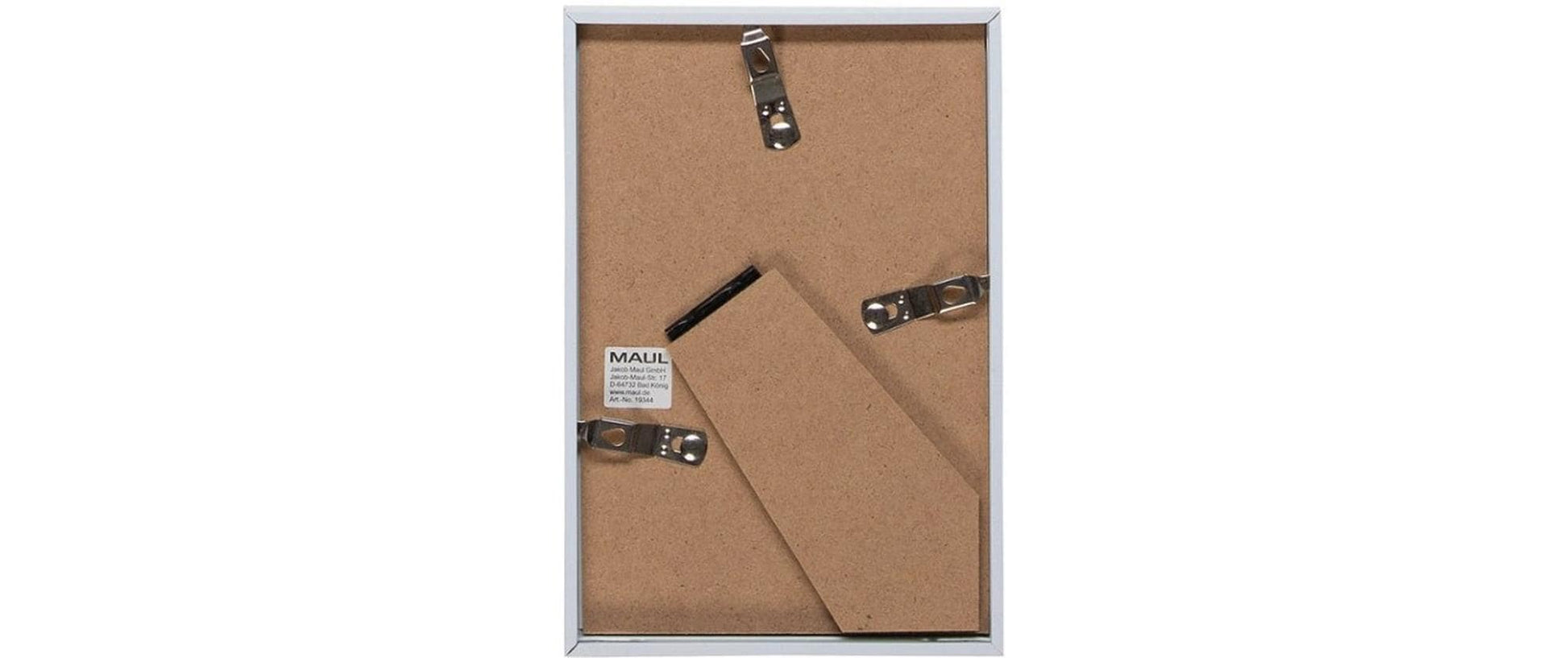 MAULart Bilderrahmen – für 10 × 15 cm – MDF & Kunststoff, weiss