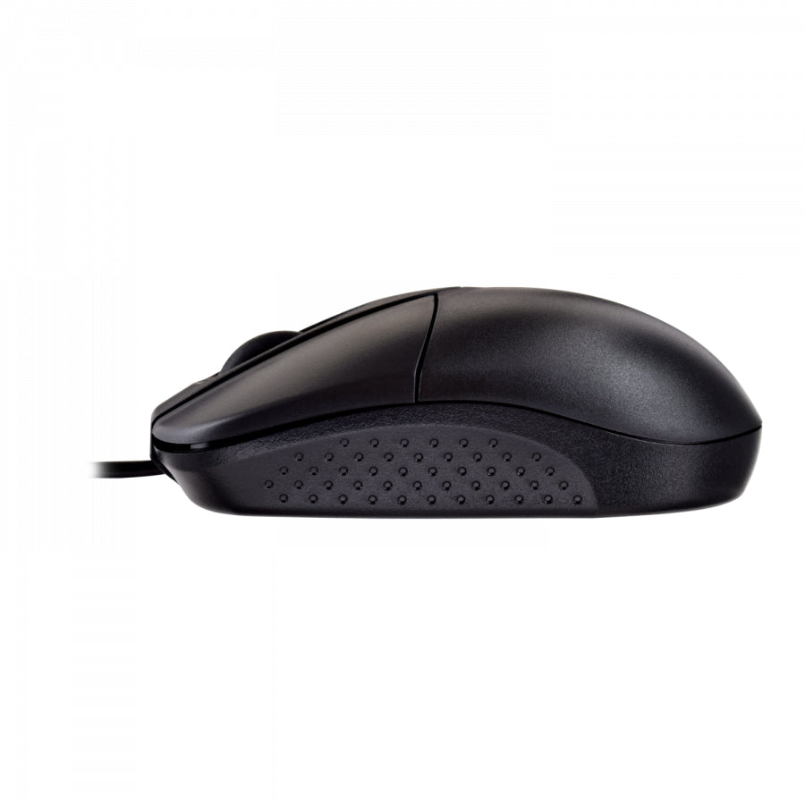 V7 Maus – Kabelgebunden (USB‑A), 1000 DPI, beidhändig, Schwarz