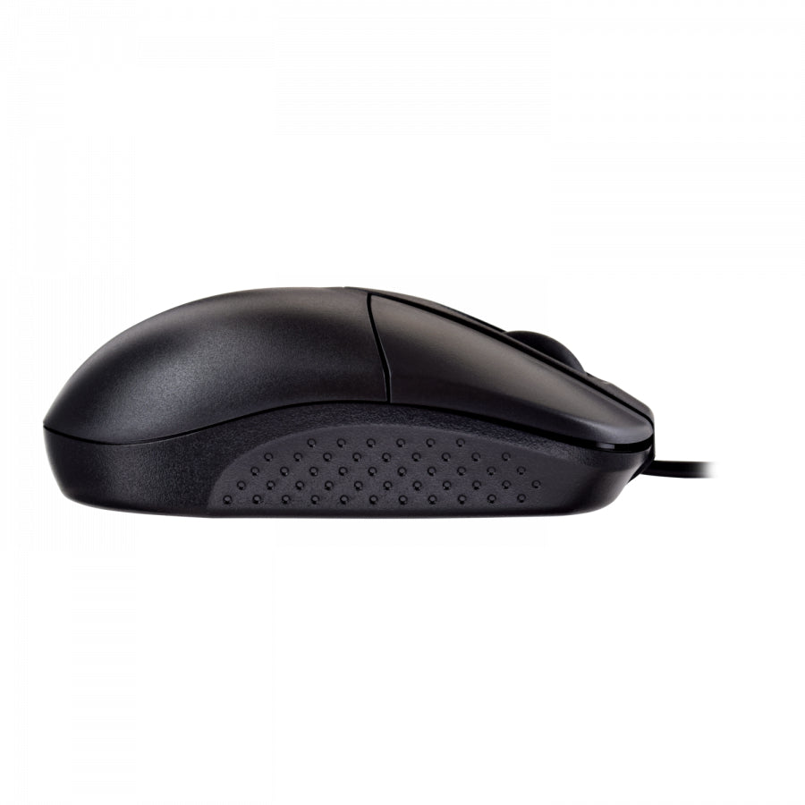 V7 Maus – Kabelgebunden (USB‑A), 1000 DPI, beidhändig, Schwarz