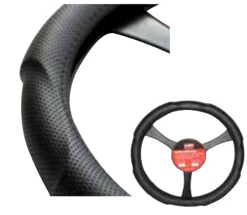 HP Autozubehör Lenkradbezug Sport – Ø 370–390 mm – schwarz