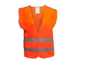 HP Autozubehör Warnweste – Orange, XL, 1 Stück – EN 471, reflektierend