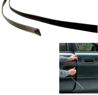 HP Autozubehör Türkantenschutzleisten – für Türkanten – 67 cm – 2 Stk. – schwarz