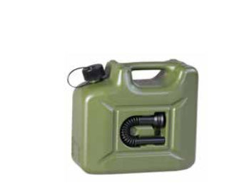HP Autozubehör Kanister (Kraftstoff) 10 l – grün, Kunststoff