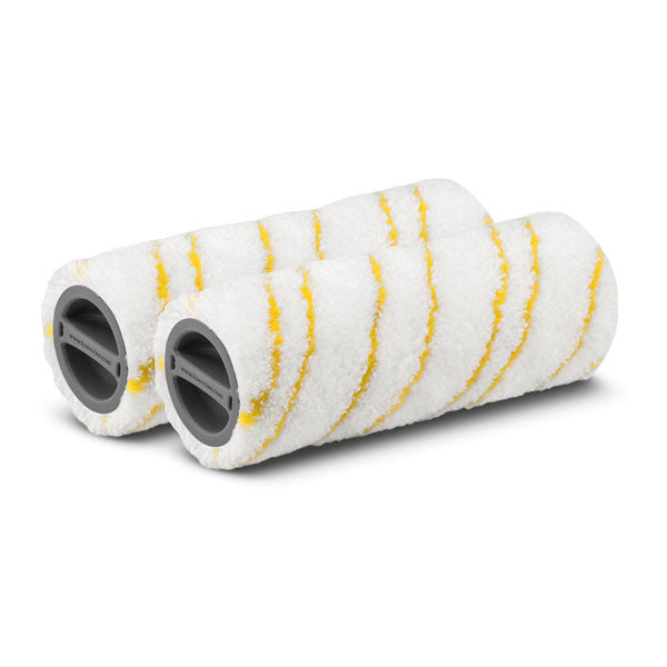 Kärcher 2.055-006.0 – Walzenbürsten-Set, Gelb – für FC 5, FC 5 Premium, 2 Stück