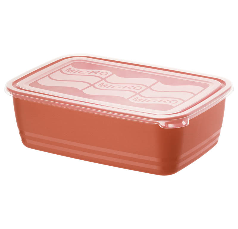 Rotho Vorratsdose 3,7 l, 29,5 × 20 × 9,2 cm, Polypropylen (PP), Rot
