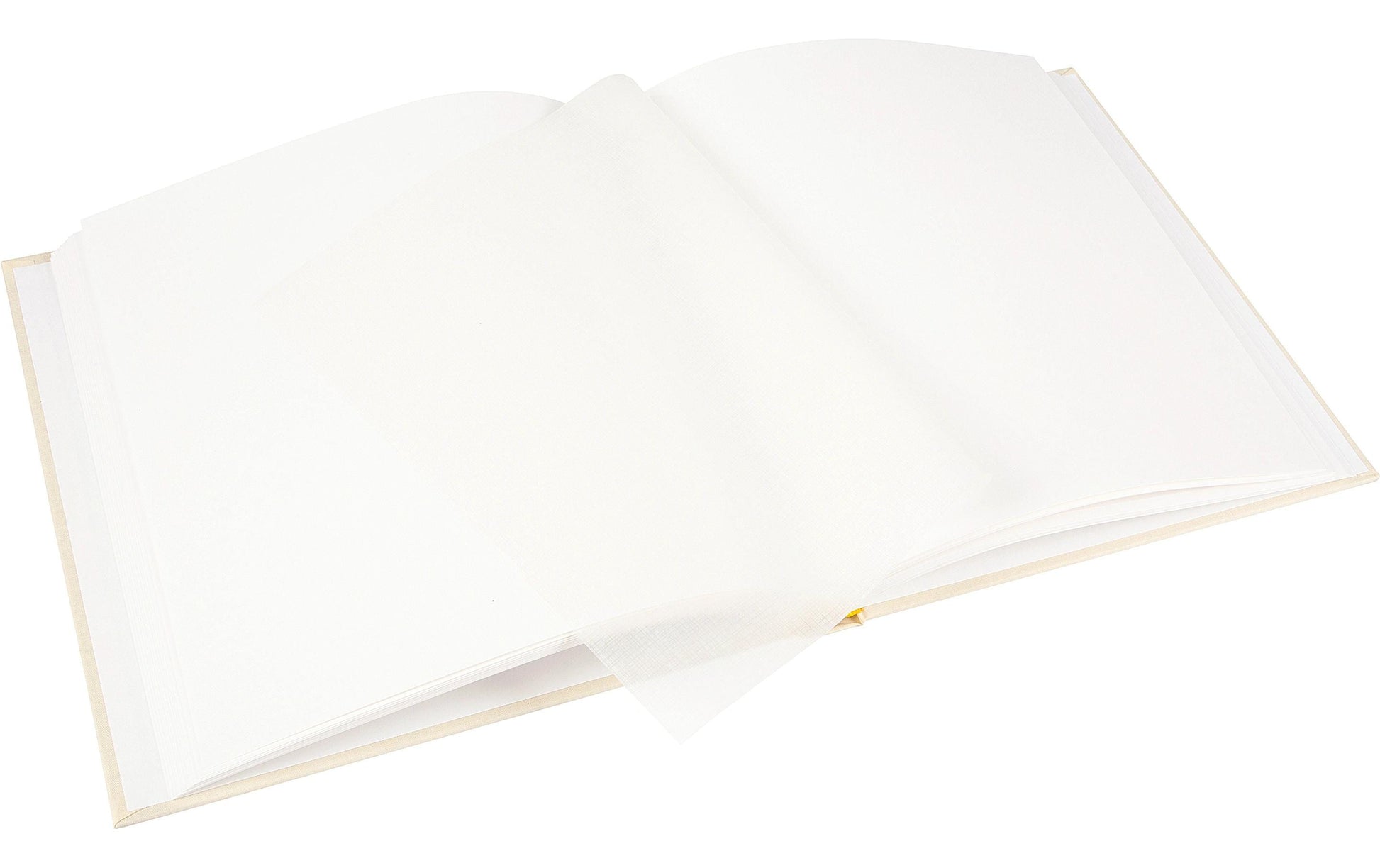 Goldbuch Babyalbum, 60 Seiten, Weiss, 30 × 31 cm, Leinen, Beige