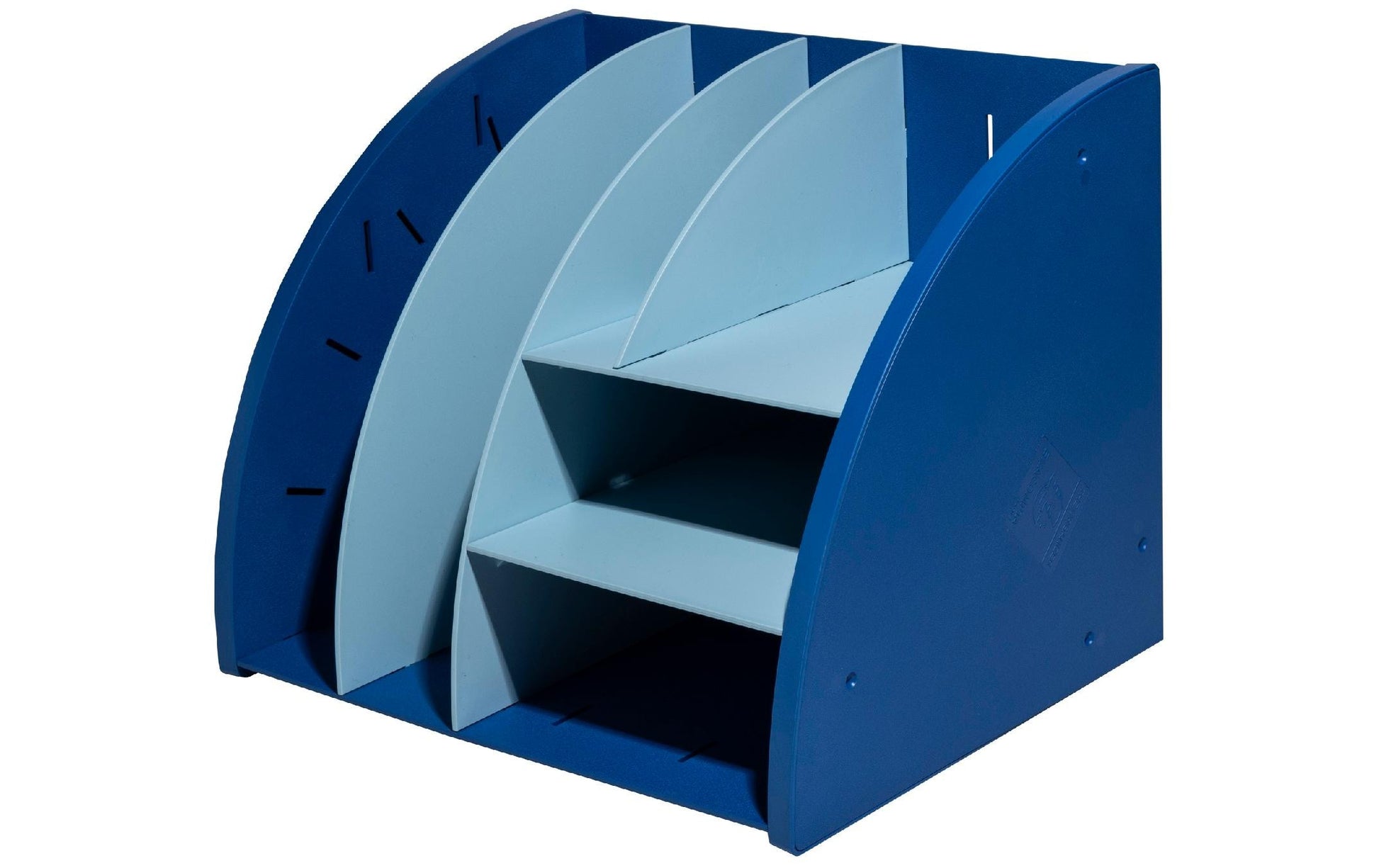 Exacompta Organizer Bee Blue – für ISO-A-Formate A5, A6 – 356 × 282 × 282 mm