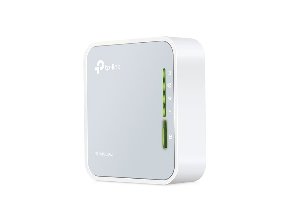 TP-Link TL-WR902AC – WLAN-Router – Wi-Fi 5 Dual-Band (2,4/5 GHz), 433 Mbit/s