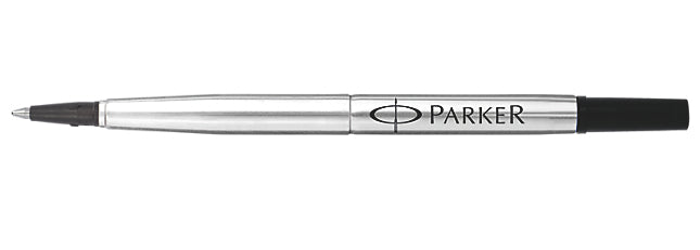 Parker Rollerpatrone Grossraum Quink für Parker Rollerball – Schwarz, 0,7 mm, geruchsarm, 1 Stk.