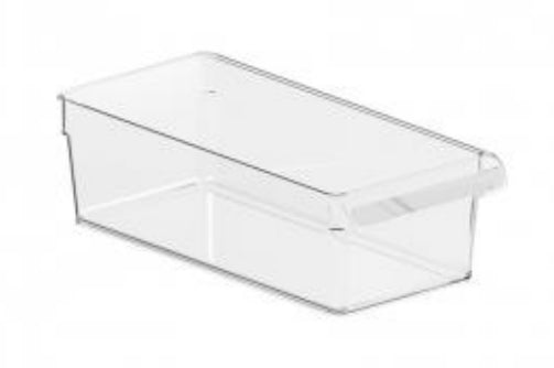 Rotho Kühlschrank-Organizer Loft – 3,1 l – Henkel, spülmaschinenfest – Kunststoff – transparent