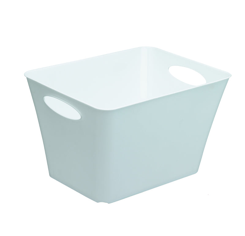 Rotho Aufbewahrungsbox – Kunststoff, Weiss, 32,1 × 26 × 43,1 cm – 1er-Pack