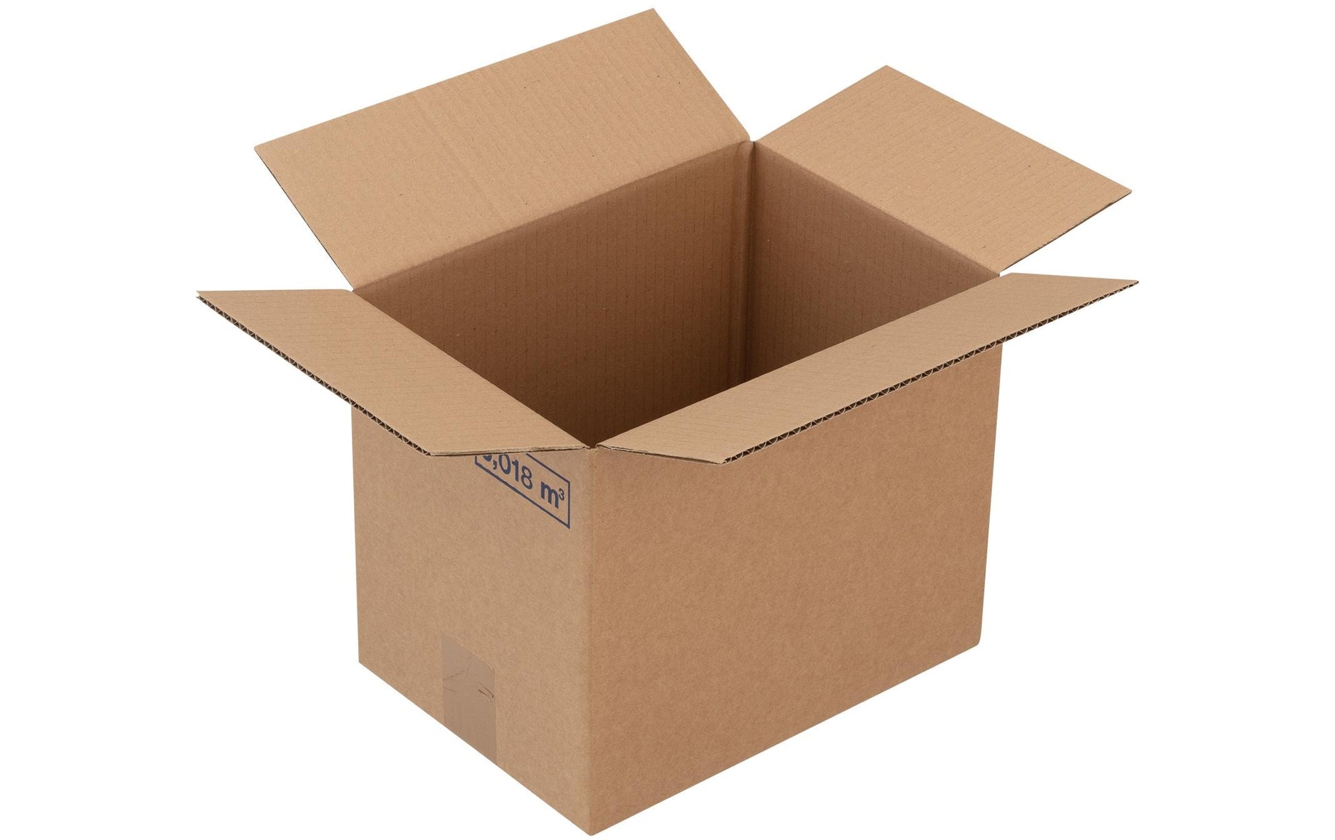 Brieger Box, 1-wellig – Lieferung, Umzug, Lagerung, brauner Karton, 25 Stück pro Packung