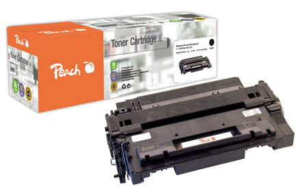 Peach Toner CE255A – schwarz, 6000 Seiten – für HP LaserJet Enterprise MFP M525dn, M525f, P3015 und andere