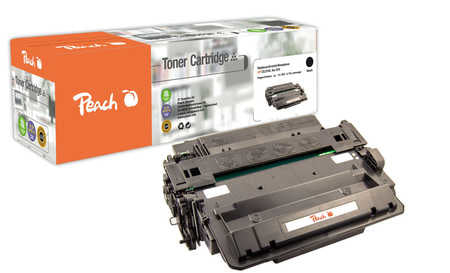 Peach Toner CE255X – schwarz, 12'000 Seiten – für HP LaserJet Enterprise MFP M525dn/MFP M525f/P3015 und andere