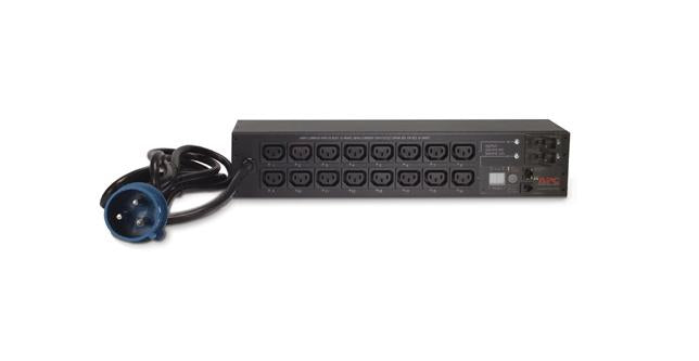 APC Rack-PDU – Geschaltet, Überwacht, 1-ph, Horizontal 2U, 32 A 230 V, 16×C13, IEC 60309, 3,05 m