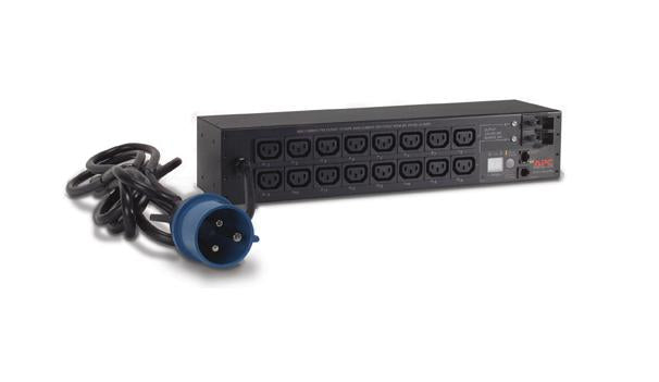 APC Rack-PDU – Geschaltet, Überwacht, 1-ph, Horizontal 2U, 32 A 230 V, 16×C13, IEC 60309, 3,05 m
