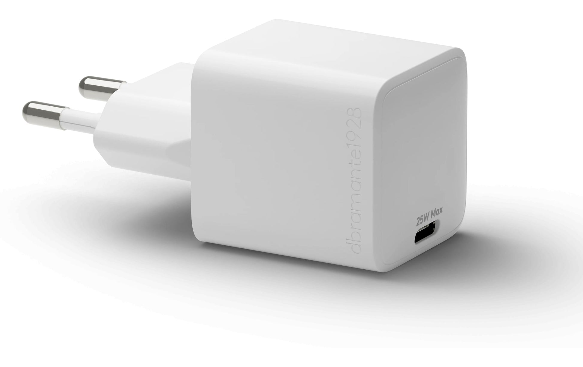 dbramante1928 USB-Ladegerät 25 W – USB-C×1, PD – EU-Stecker (Typ C) – Weiss