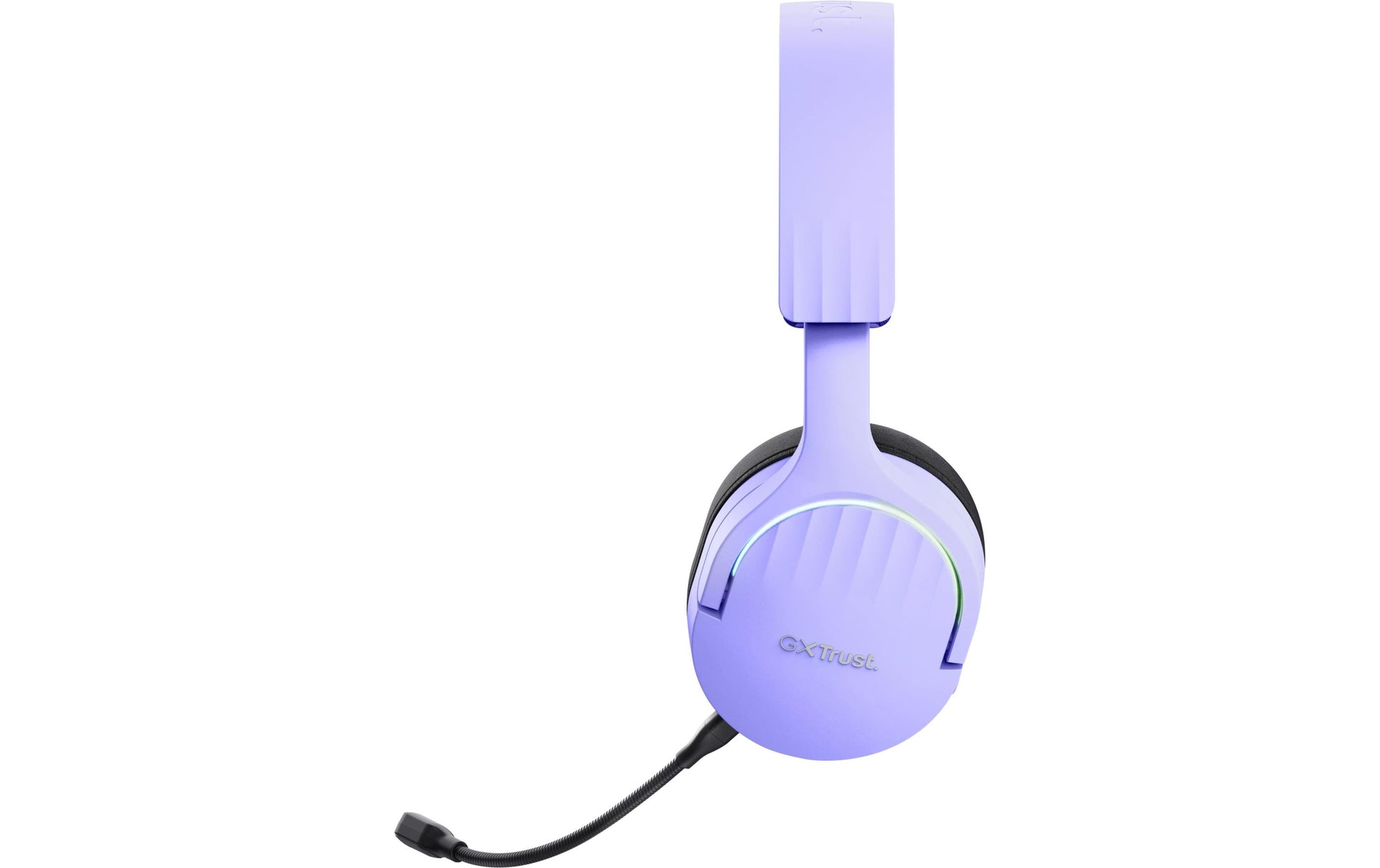 Trust GXT 491P FAYZO – Over-Ear Gaming-Headset – USB-A, Surround-Sound, Stummschaltung – Schwarz/Violett
