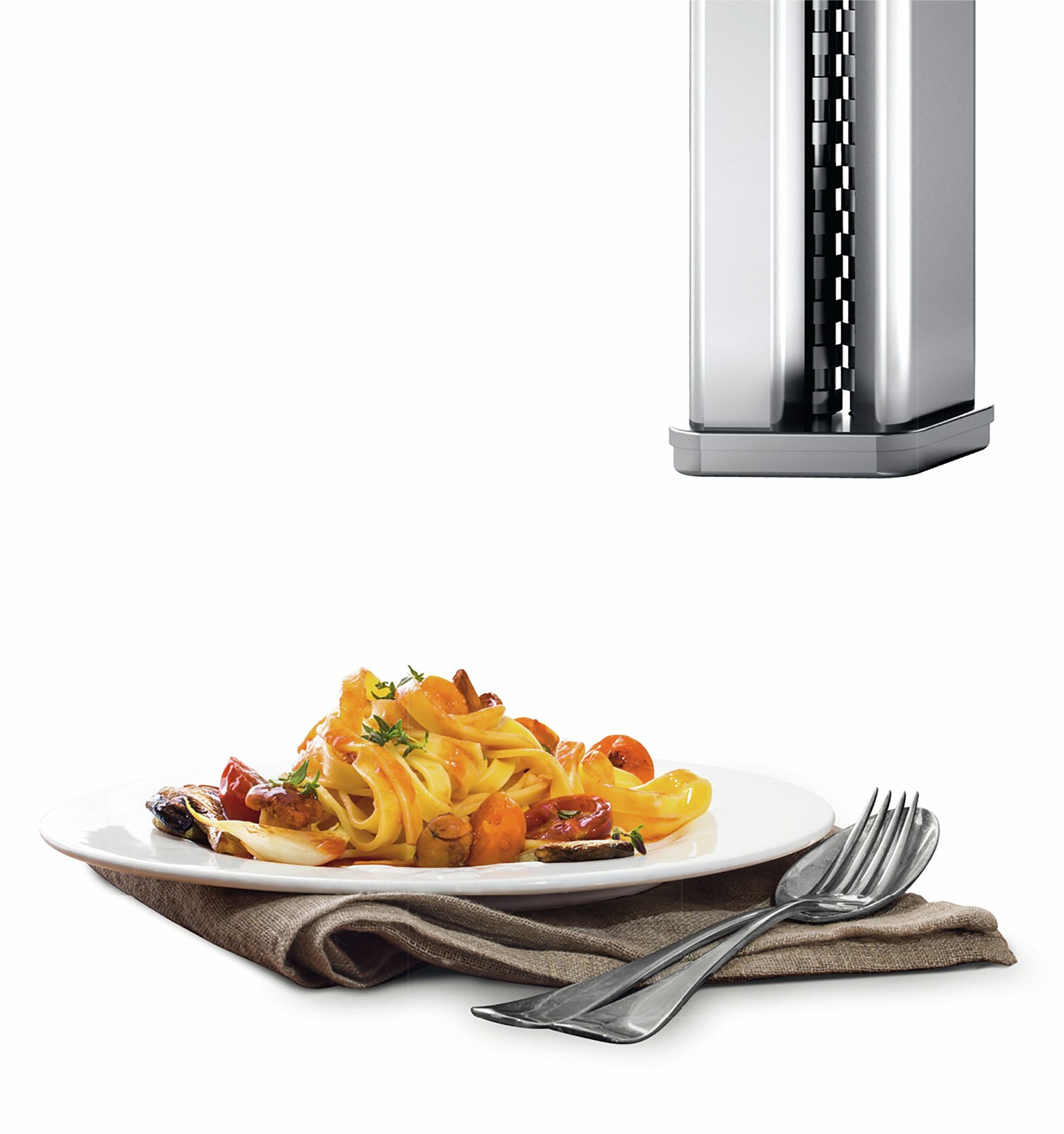 Bosch Nudelpresse, 11 × 11,5 × 38,5 cm, Edelstahl – für Bosch Modellreihe OptiMUM, MUZ9PP1