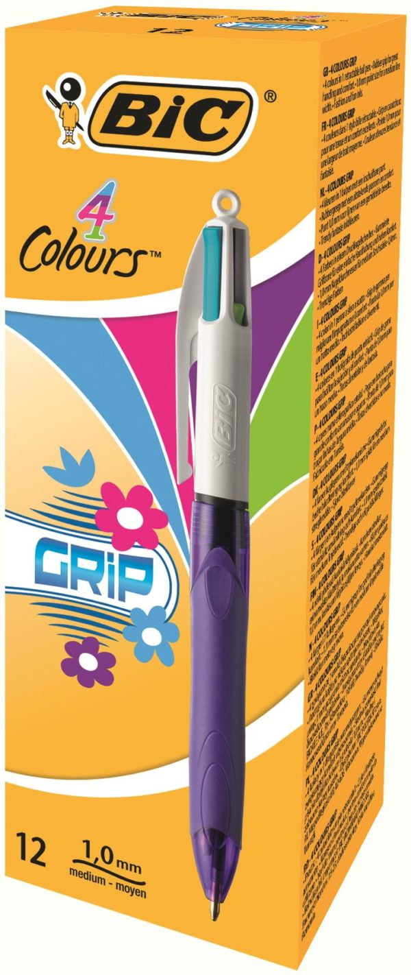 BIC Kugelschreiber – Violett, Kunststoff