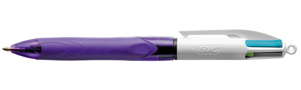 BIC Kugelschreiber – Violett, Kunststoff