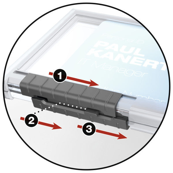Durable Ausweishalter – 87 × 54 mm, Kunststoff, Transparent – 10 Stück