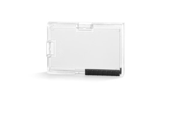 Durable Ausweishalter – 87 × 54 mm, Kunststoff, Transparent – 10 Stück
