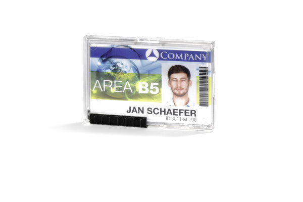 Durable Ausweishalter – 87 × 54 mm, Kunststoff, Transparent – 10 Stück
