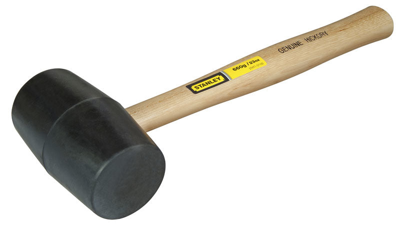 Stanley Gummihammer – 454 g, 354 × 100 mm, Hickory-Griff