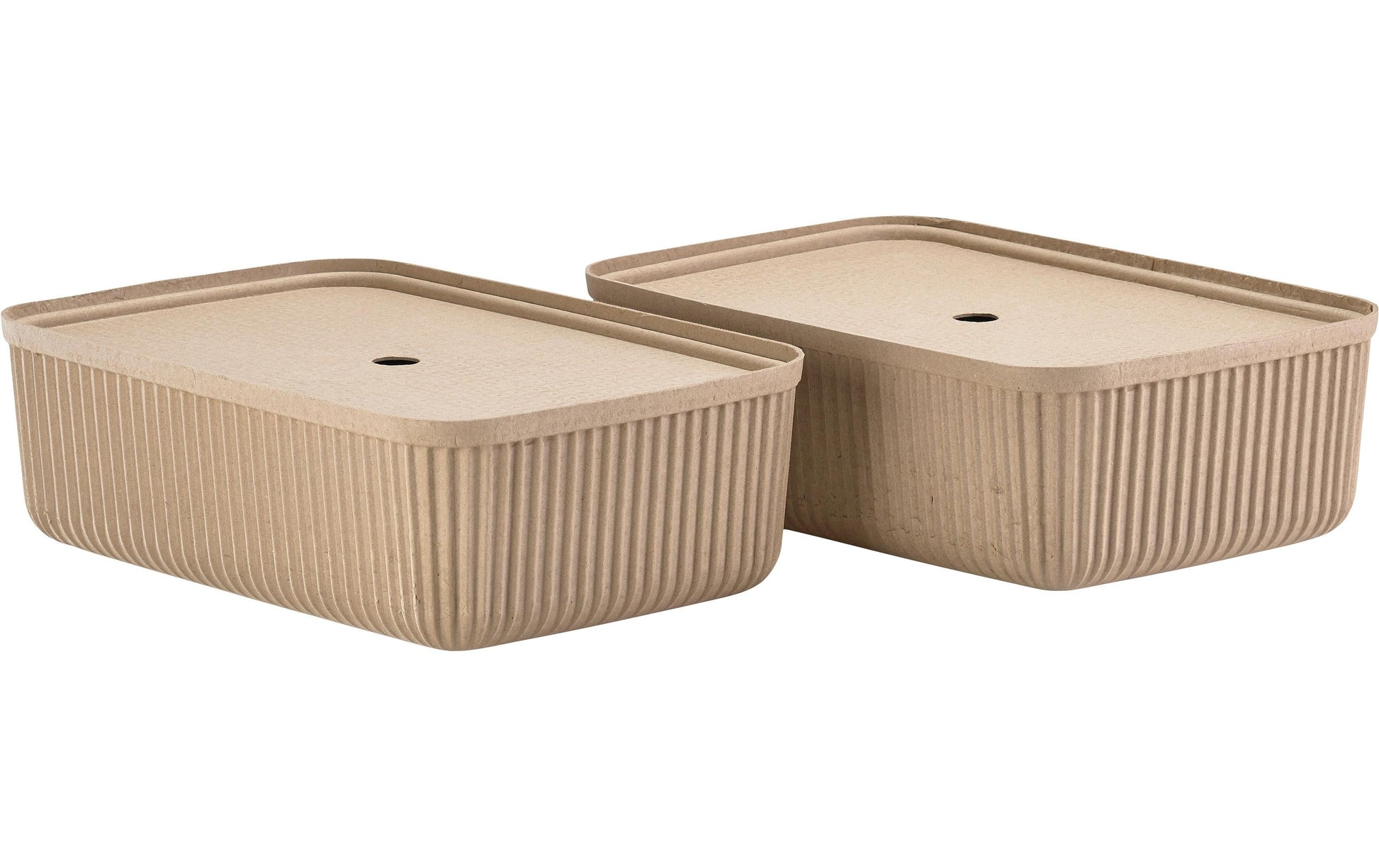 Zone Denmark Aufbewahrungsbox 17 l – Papier – Beige – 320 × 150 × 480 mm – 2 Stück