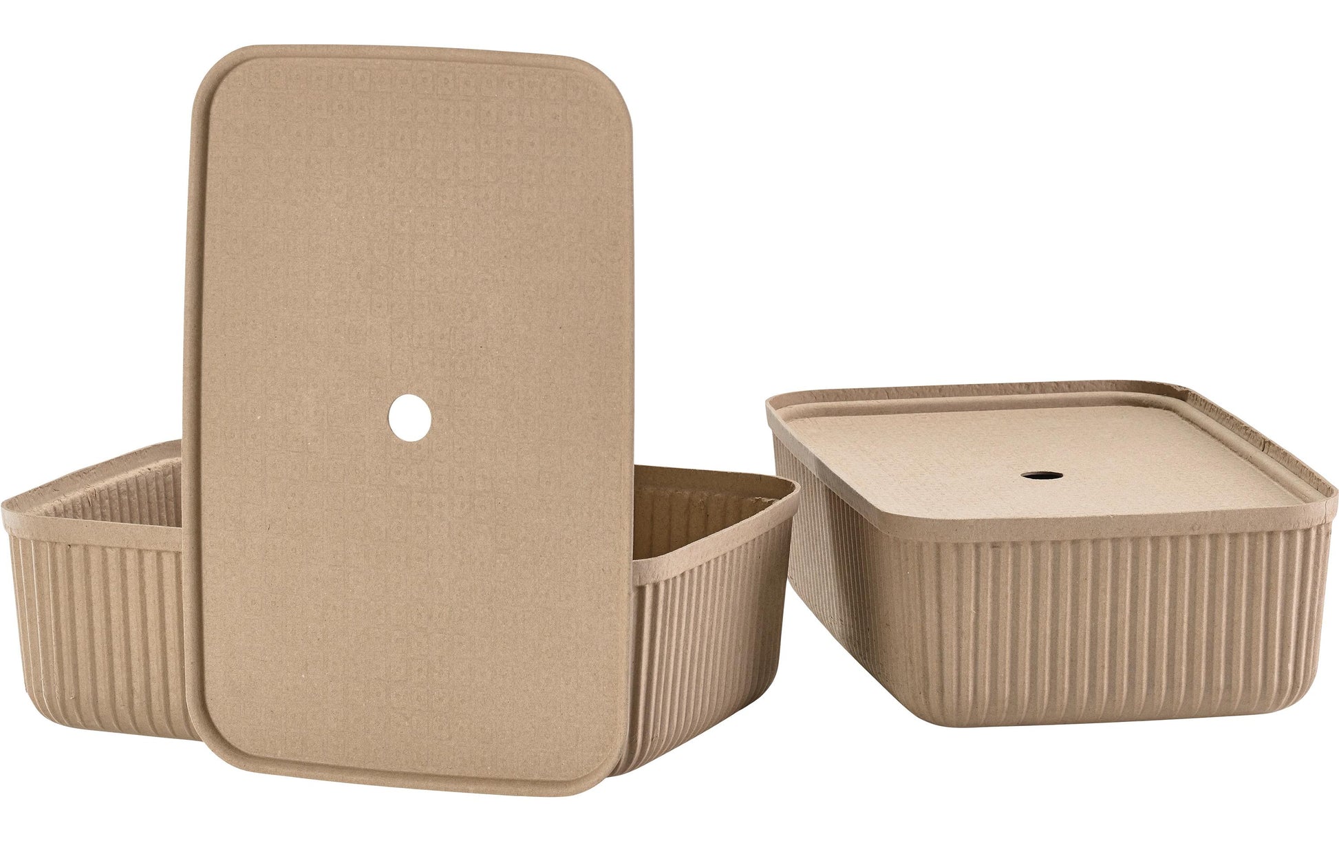 Zone Denmark Aufbewahrungsbox 17 l – Papier – Beige – 320 × 150 × 480 mm – 2 Stück