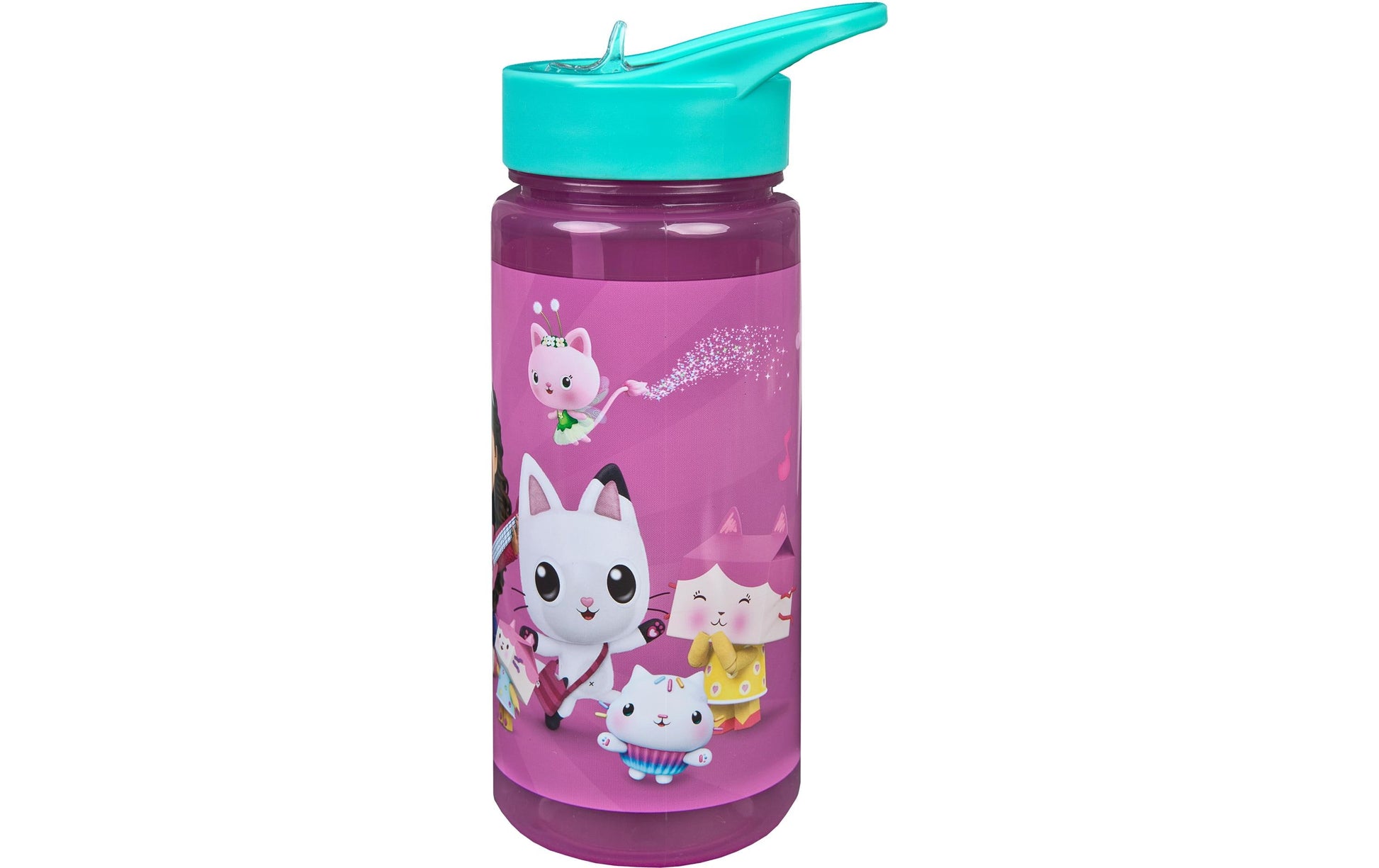 Scooli Aero Kindertrinkflasche 500 ml – Kunststoff, Schraubdeckel, Gabby's Dollhouse