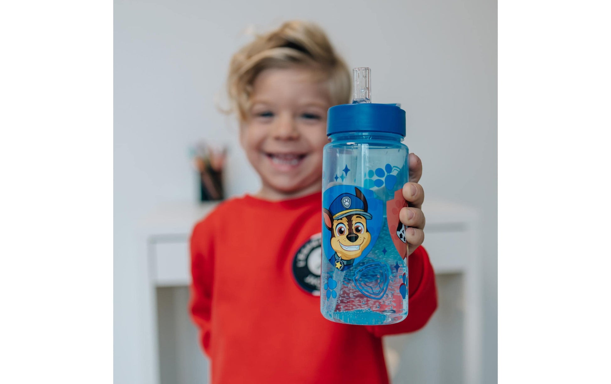 Scooli Aero Kindertrinkflasche 500 ml – BPA-frei, Kunststoff, Paw Patrol