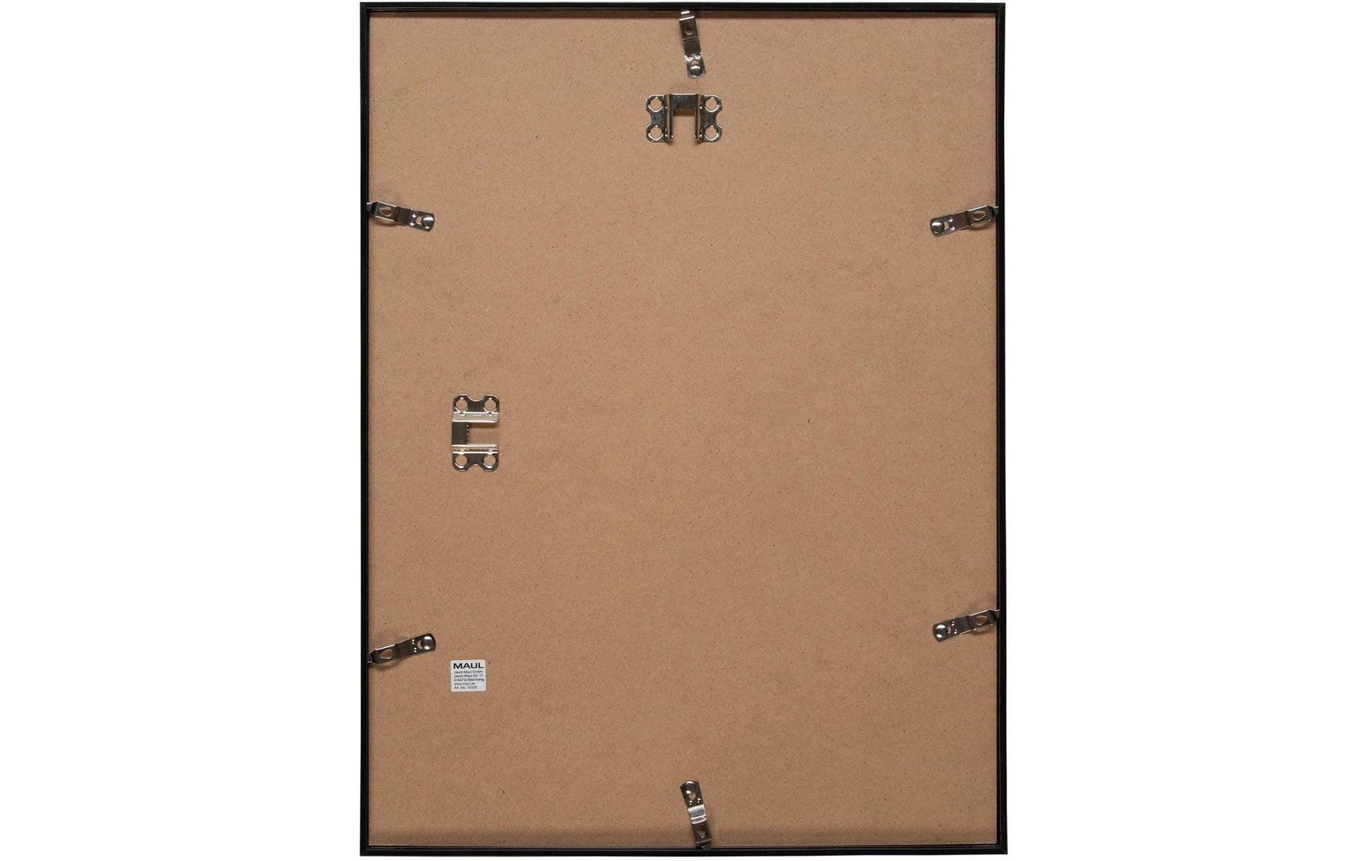 MAUL Bilderrahmen – für 30 × 40 cm – MDF & Kunststoff, Schwarz