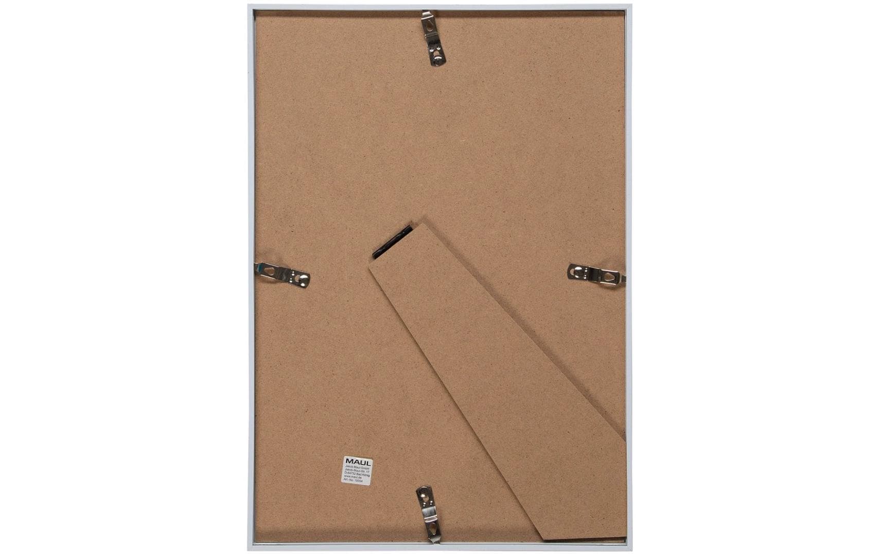 MAUL Bilderrahmen – für 21 × 30 cm – MDF & Kunststoff, Weiss
