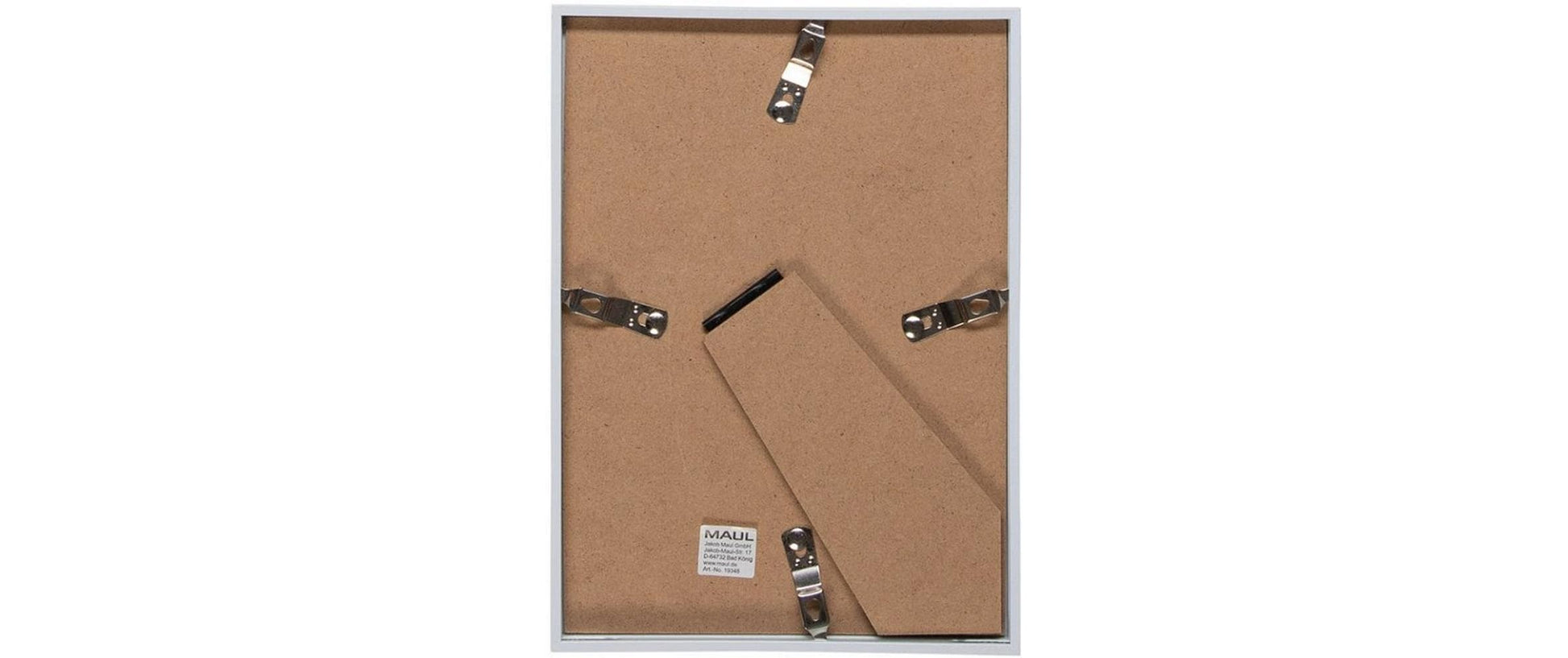 MAUL Bilderrahmen – für 13 × 18 cm – MDF & Kunststoff, Weiss