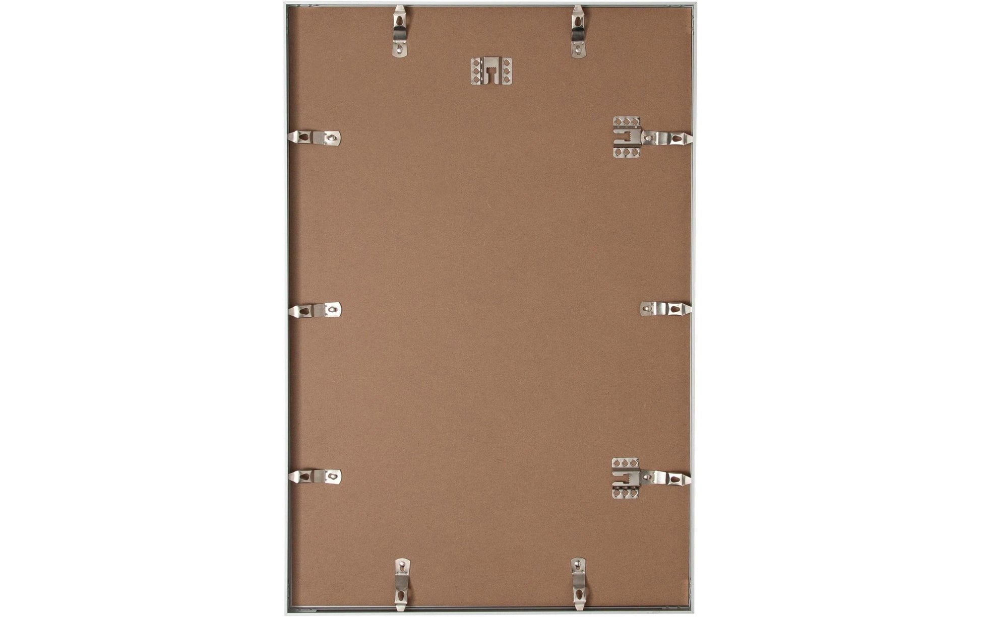 MAUL Bilderrahmen – für 40 × 60 cm – Aluminium & Kunststoff, silber