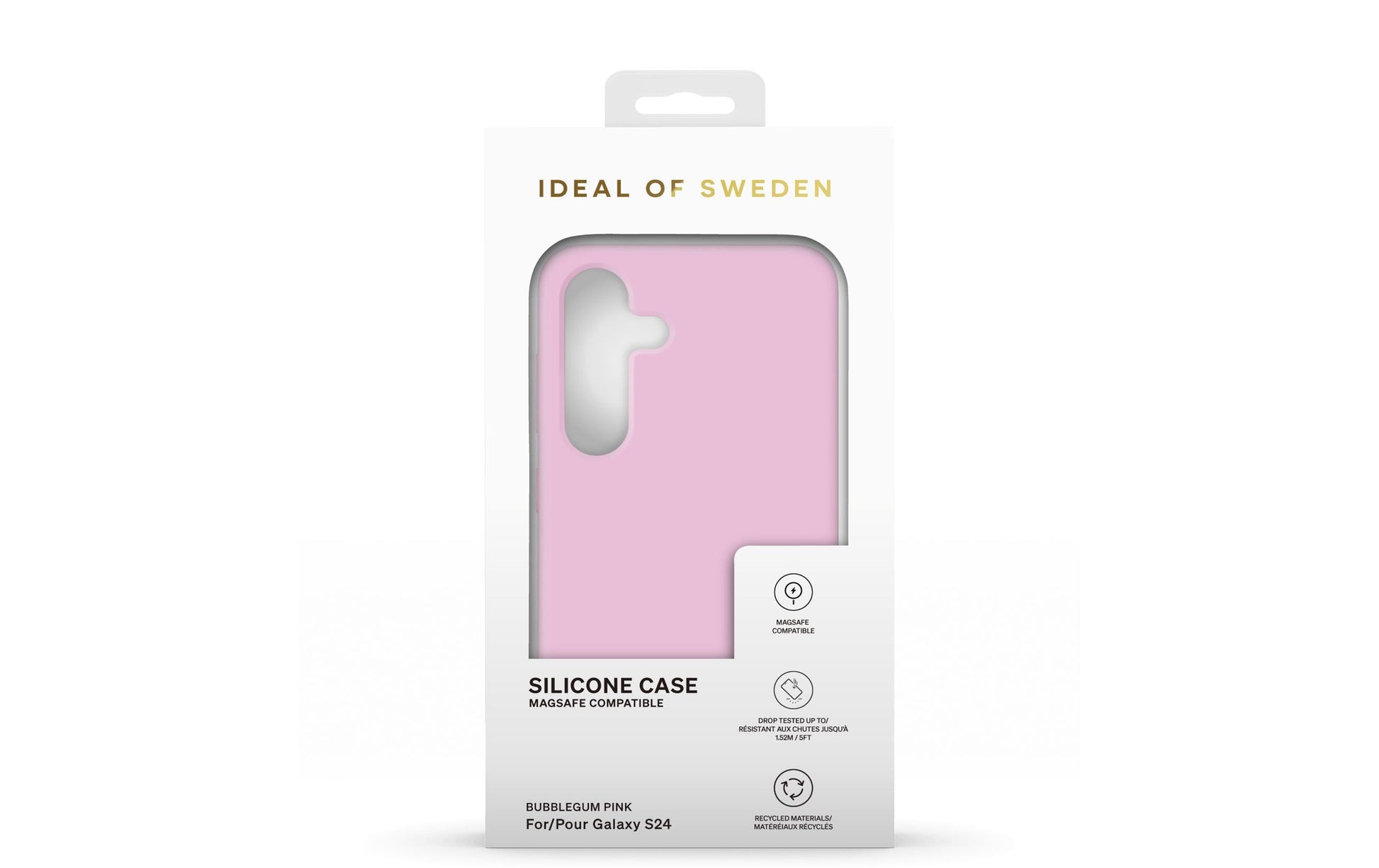 Ideal of Sweden – Backcover – für Samsung Galaxy S24/S25 – Bubblegum Pink – Silikon