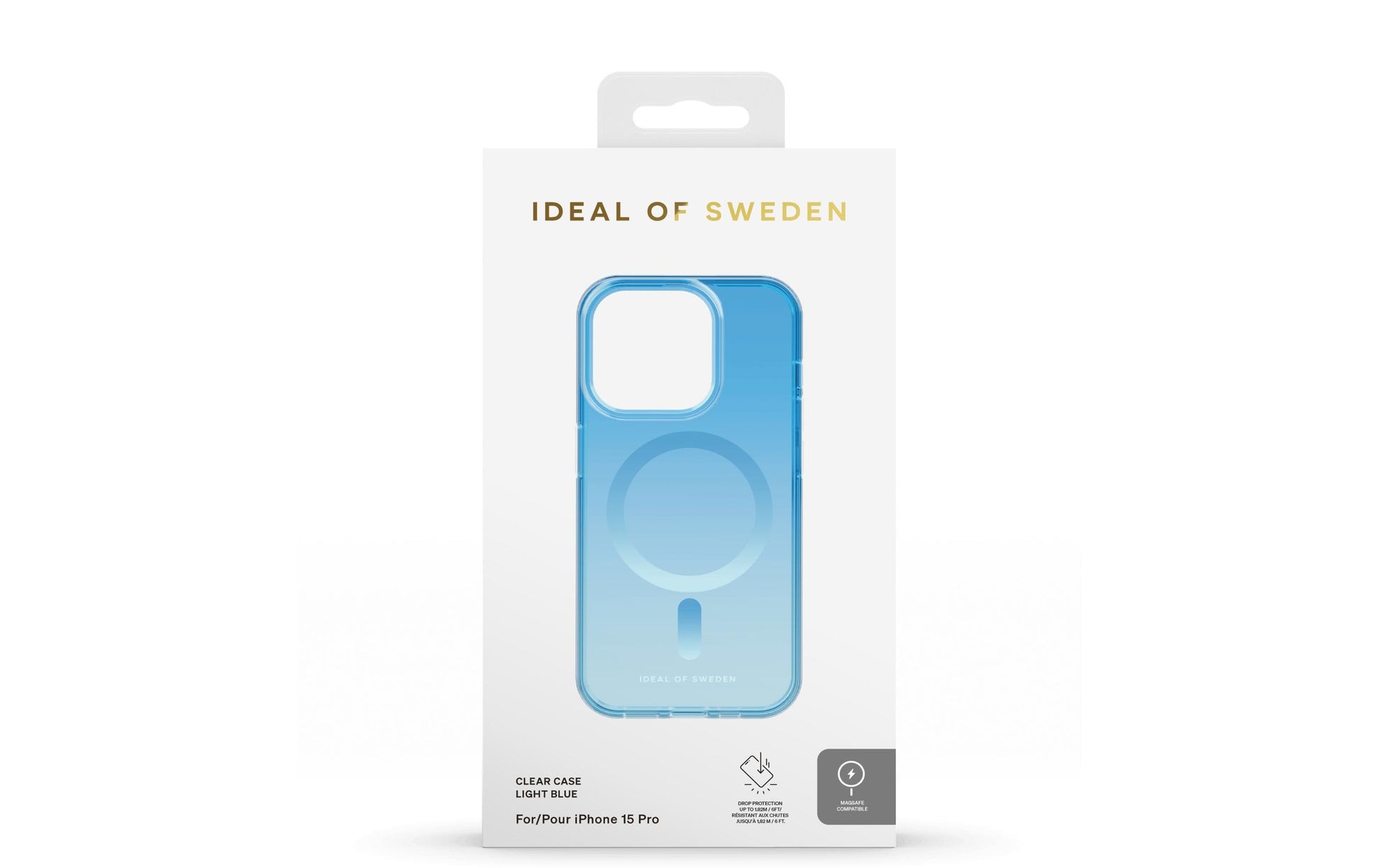 Ideal of Sweden – Backcover – für Apple iPhone 15 Pro – hellblau – TPU/PC – MagSafe-kompatibel