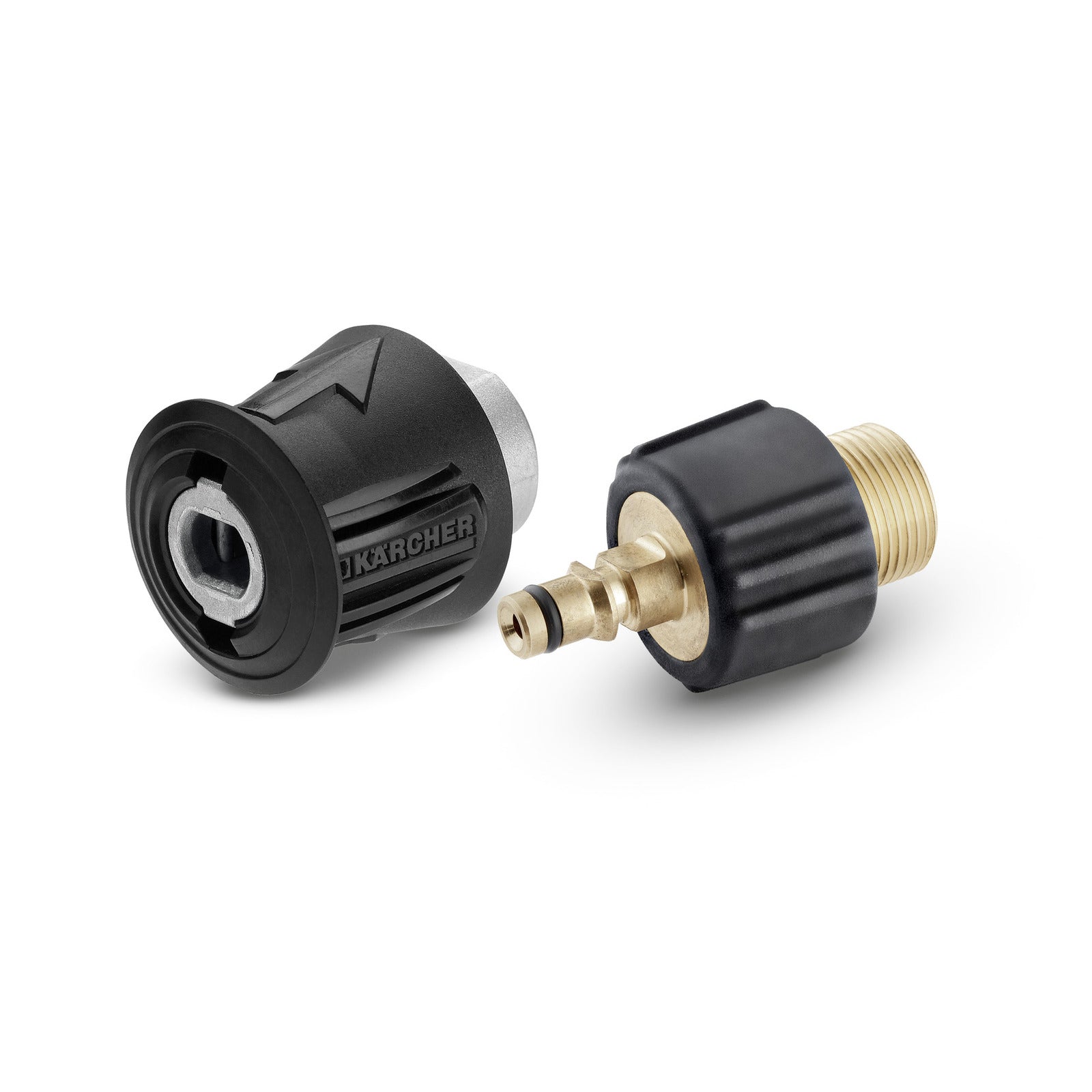 Kärcher Adapter 2.643-037.0 – Messing, schwarz, 1 Stk., 4,5 × 8,0 × 6,0 cm