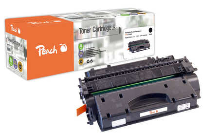 Peach 80X (CF280X) Schwarz Toner – Kompatibel – 6'900 Seiten – für HP LaserJet Pro 400 M401a/M401d/M401dn u. a.