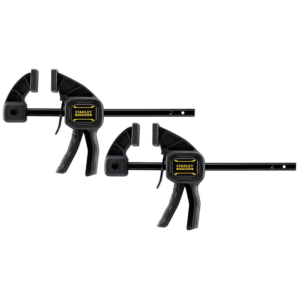 Stanley FATMAX Einhandzwinge – Spannweite 150 mm, Schliesskraft 45 kg