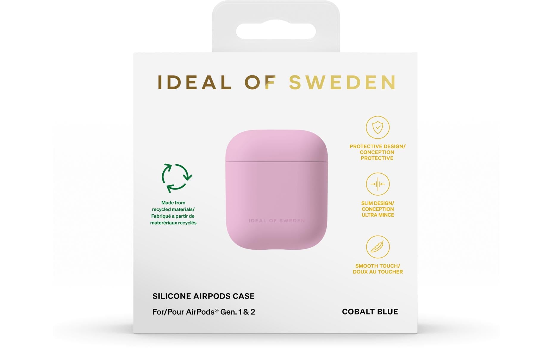 iDeal of Sweden Schutzhülle – für Apple AirPods (Gen 1/2) – Polycarbonat – Pink