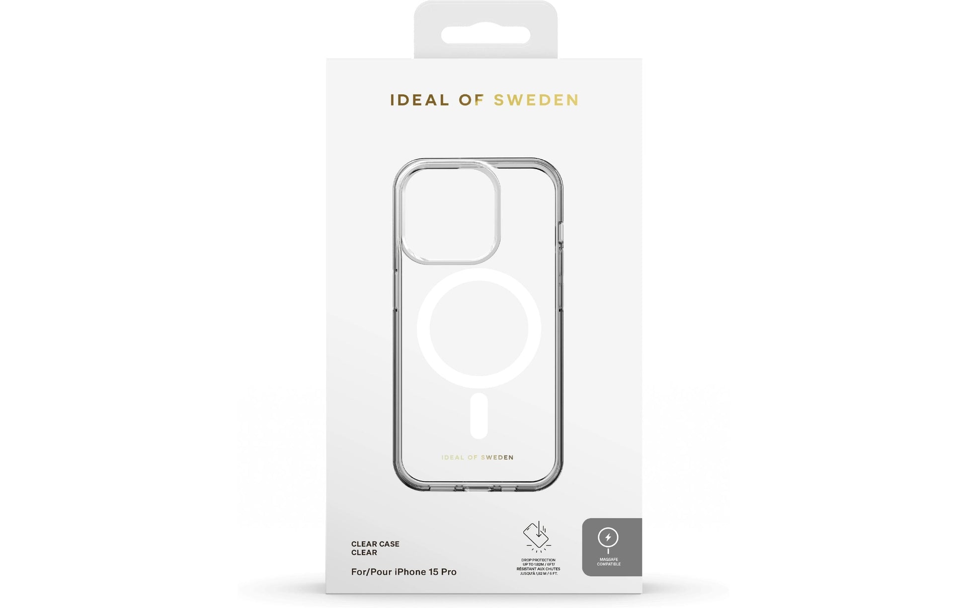 iDeal of Sweden IDCLAPC-471 – Schutzhülle – für Apple AirPods (1. & 2. Gen.) – TPU – Transparent